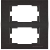 RİTA İKİLİ DİKEY ÇERÇEVE SİYAH 1